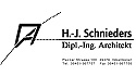 Dipl.-Ing. Architekt Hans Jürgen Schnieders